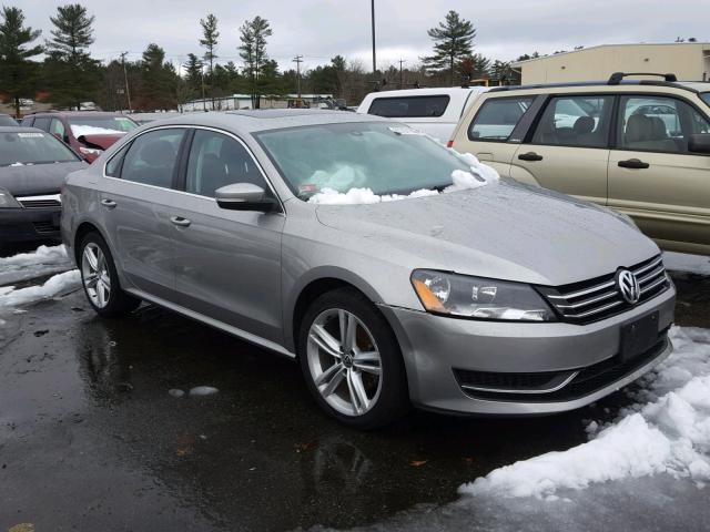 1VWBT7A36EC080473 - 2014 VOLKSWAGEN PASSAT SE GRAY photo 1