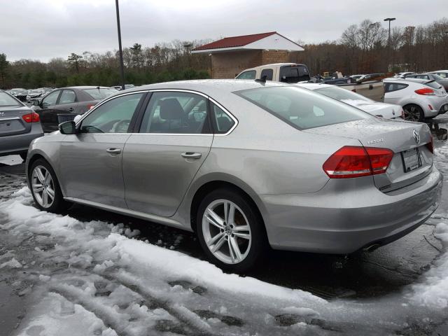 1VWBT7A36EC080473 - 2014 VOLKSWAGEN PASSAT SE GRAY photo 3