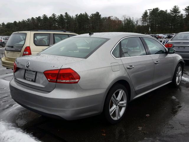 1VWBT7A36EC080473 - 2014 VOLKSWAGEN PASSAT SE GRAY photo 4