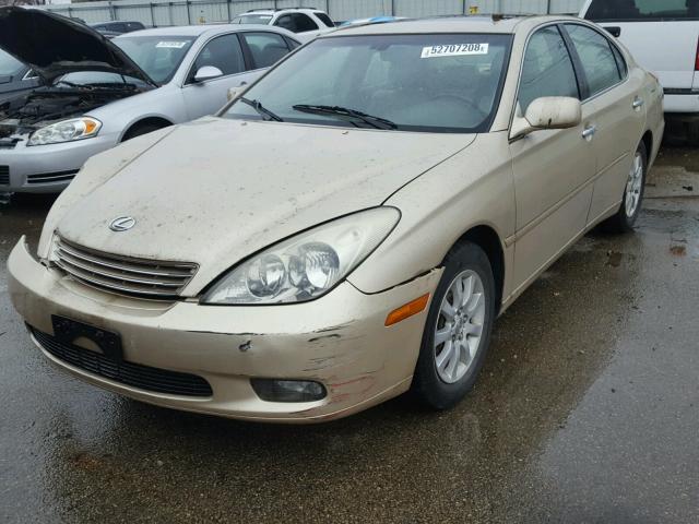 JTHBF30G230120438 - 2003 LEXUS ES 300 GOLD photo 2