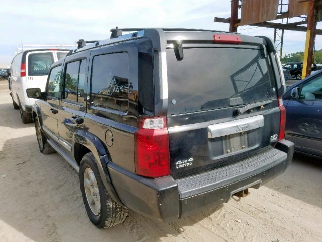 1J8HG58266C173846 - 2006 JEEP COMMANDER შავი ფოტო 3