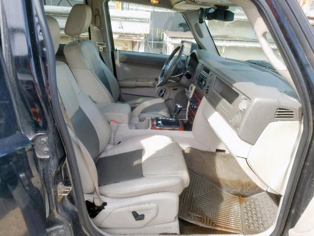 1J8HG58266C173846 - 2006 JEEP COMMANDER შავი ფოტო 5