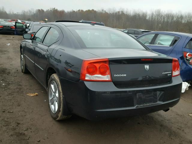 2B3CA3CV3AH192063 - 2010 DODGE CHARGER SX BLACK photo 3