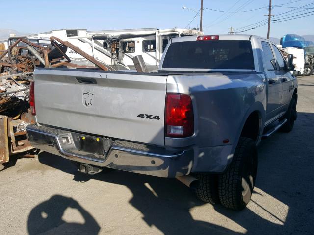 3C63RRGL9GG131223 - 2016 RAM 3500 ST SILVER photo 4