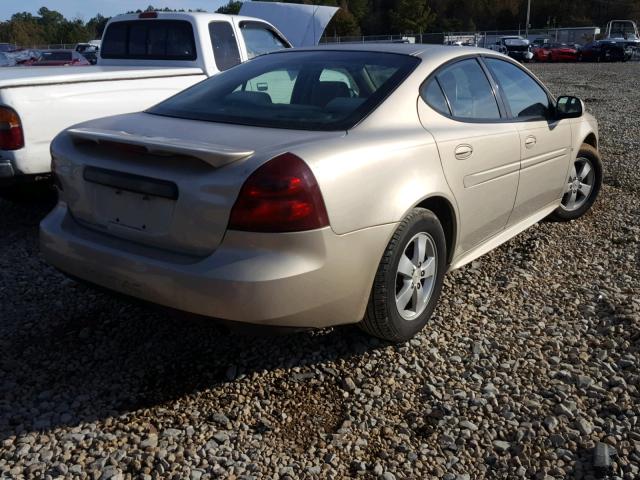 2G2WP552981116881 - 2008 PONTIAC GRAND PRIX TAN photo 4
