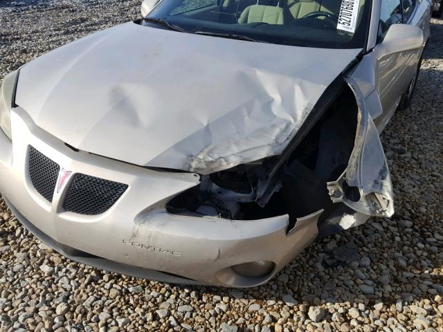 2G2WP552981116881 - 2008 PONTIAC GRAND PRIX TAN photo 9