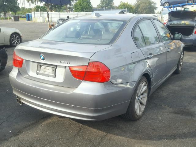 WBAPK5G5XBNN28901 - 2011 BMW 328 XI SUL GRAY photo 4