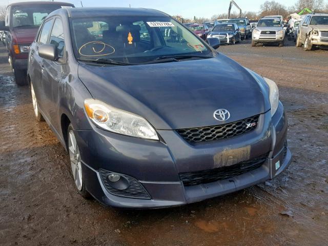 2T1GE40EX9C004627 - 2009 TOYOTA COROLLA MA GRAY photo 1