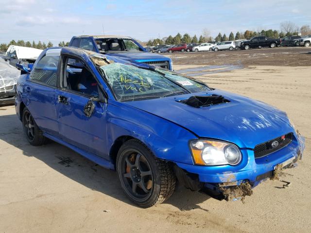 JF1GD70625L512628 - 2005 SUBARU IMPREZA WR BLUE photo 1