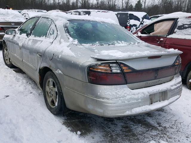 1G2HX52K95U101844 - 2005 PONTIAC BONNEVILLE SILVER photo 3