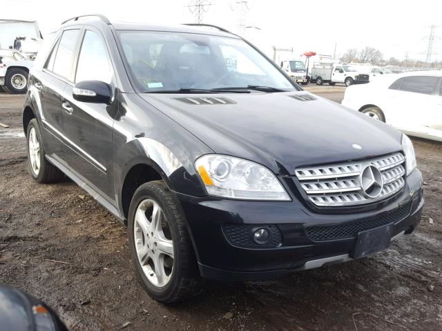 4JGBB22E88A302225 - 2008 MERCEDES-BENZ ML 320 CDI BLACK photo 1