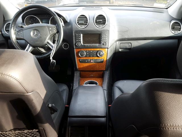 4JGBB22E88A302225 - 2008 MERCEDES-BENZ ML 320 CDI BLACK photo 9