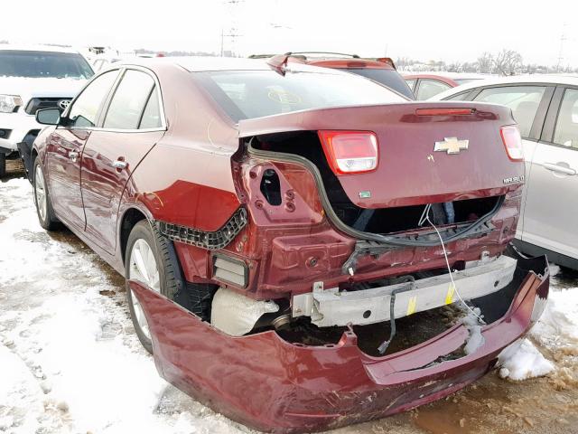 1G11D5SL8FF255460 - 2015 CHEVROLET MALIBU 2LT BURGUNDY photo 3