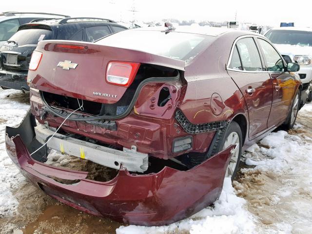 1G11D5SL8FF255460 - 2015 CHEVROLET MALIBU 2LT BURGUNDY photo 4