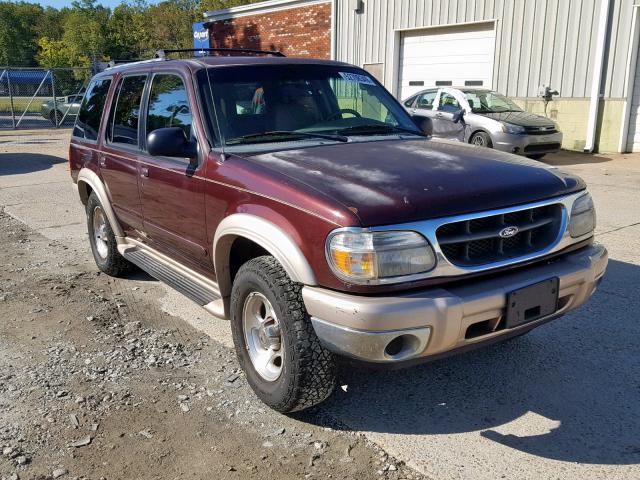 1FMZU74E5YZC58107 - 2000 FORD EXPLORER E MAROON photo 1