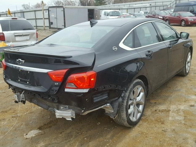 2G1105S35H9188727 - 2017 CHEVROLET IMPALA LT BLACK photo 4