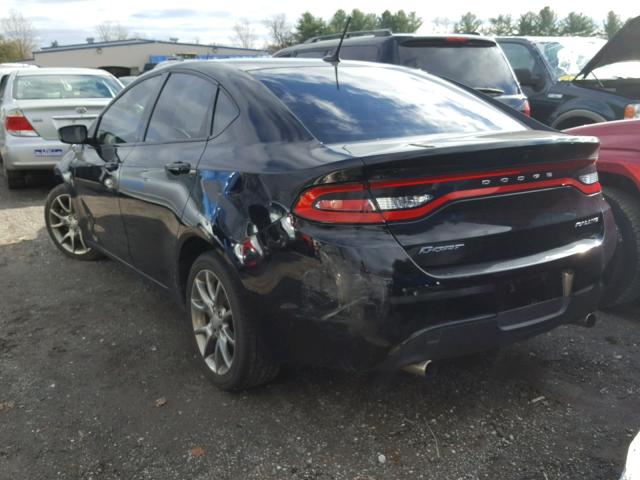 1C3CDFBBXFD132479 - 2015 DODGE DART SXT BLACK photo 3