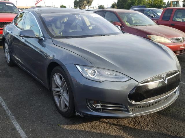 5YJSA1CP4CFP02669 - 2012 TESLA MODEL S GRAY photo 1