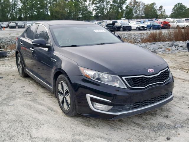 KNAGM4AD3C5034062 - 2012 KIA OPTIMA HYB BLACK photo 1