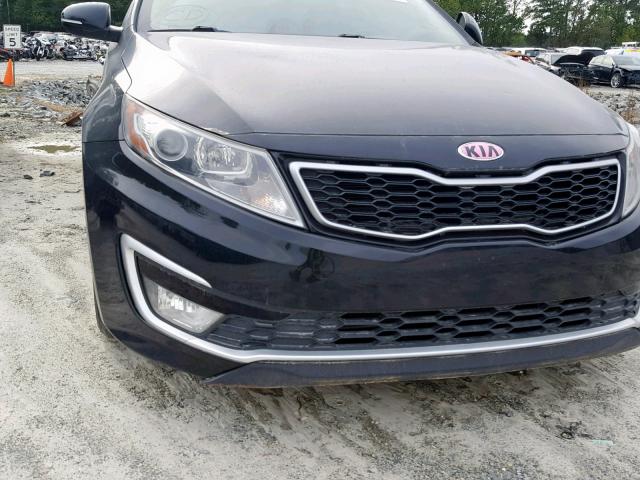 KNAGM4AD3C5034062 - 2012 KIA OPTIMA HYB BLACK photo 9