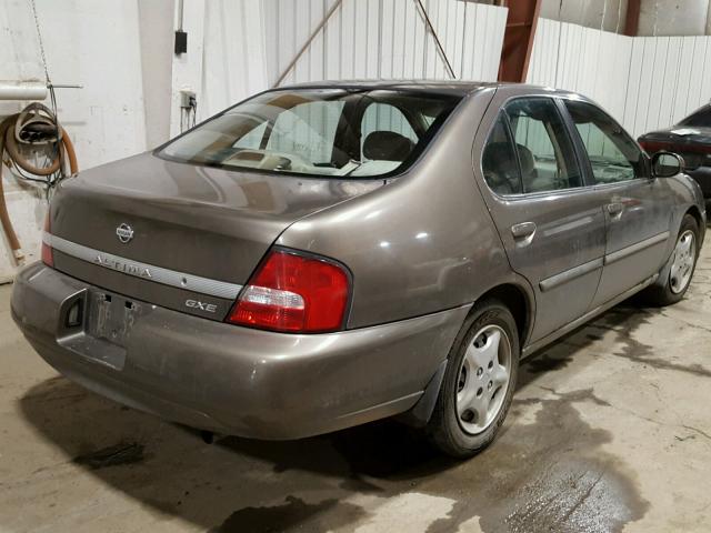 1N4DL01D81C207476 - 2001 NISSAN ALTIMA XE BROWN photo 4