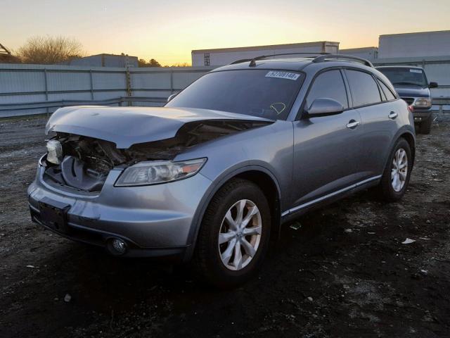 JNRBS08W53X404452 - 2003 INFINITI FX45 BEIGE photo 2