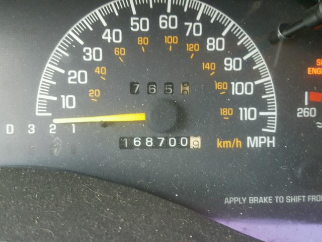 1G2WR5218YF122282 - 2000 PONTIAC GRAND PRIX შავი ფოტო 8