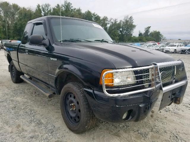 1FTZR45E93PB73925 - 2003 FORD RANGER SUP BLACK photo 1