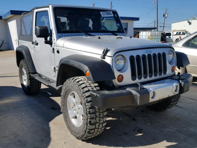 1J4AA2D16AL159079 - 2010 JEEP WRANGLER S SILVER photo 1