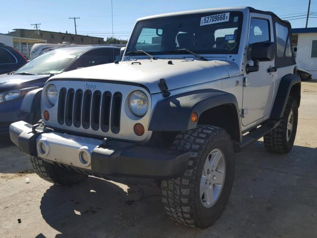 1J4AA2D16AL159079 - 2010 JEEP WRANGLER S SILVER photo 2