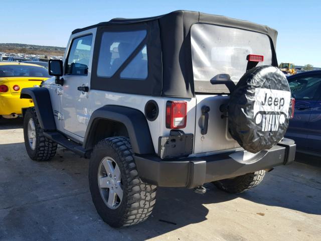 1J4AA2D16AL159079 - 2010 JEEP WRANGLER S SILVER photo 3