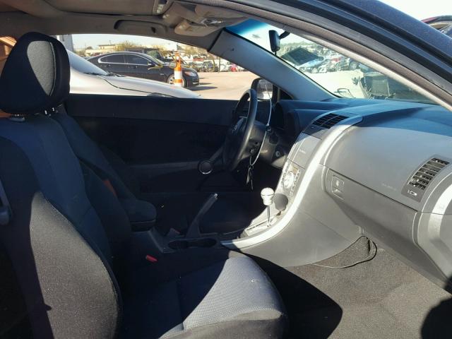 JTKDE177X70168081 - 2007 TOYOTA SCION TC 黑色 照片 5