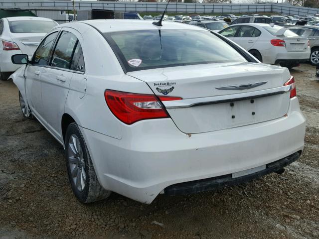 1C3BC1FB0BN514665 - 2011 CHRYSLER 200 TOURIN WHITE photo 3