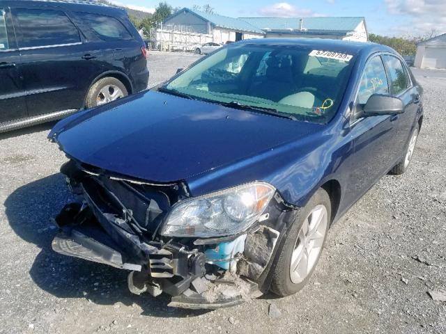 1G1ZB5E15BF264517 - 2011 CHEVROLET MALIBU LS BLUE photo 2