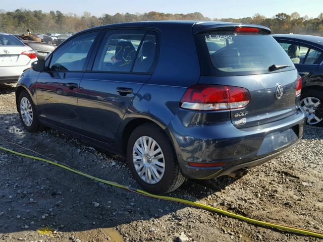 WVWDB7AJXDW134173 - 2013 VOLKSWAGEN GOLF 蓝色 照片 3