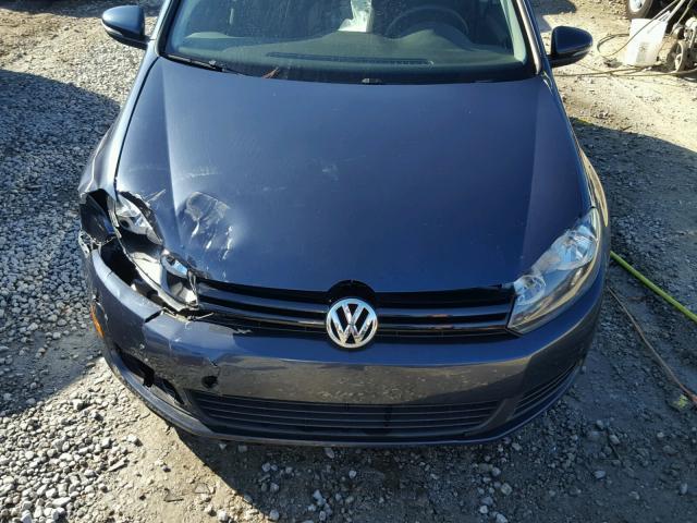 WVWDB7AJXDW134173 - 2013 VOLKSWAGEN GOLF 蓝色 照片 7