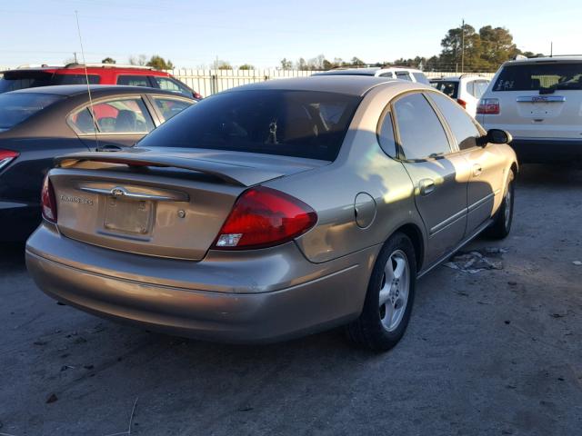 1FAFP55S53G250980 - 2003 FORD TAURUS SES TAN photo 4