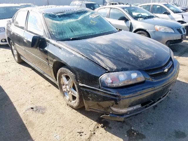 2G1WP521359209571 - 2005 CHEVROLET IMPALA SS BLACK photo 1