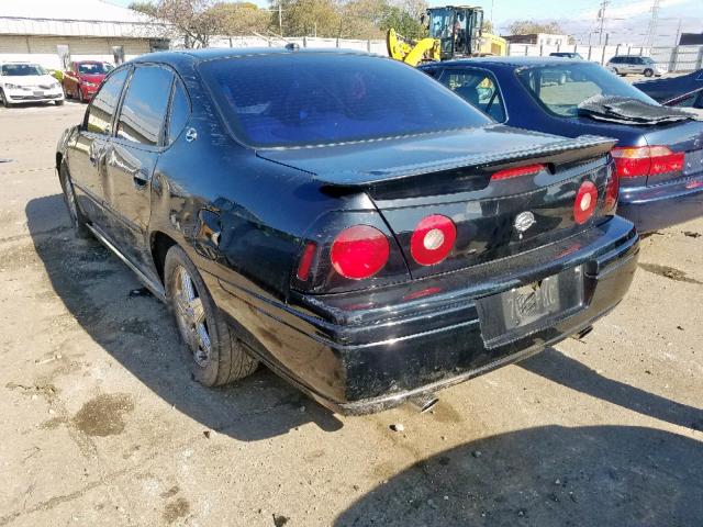 2G1WP521359209571 - 2005 CHEVROLET IMPALA SS BLACK photo 3