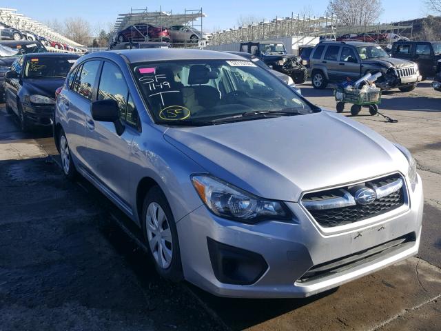 JF1GPAA60E8305788 - 2014 SUBARU IMPREZA BA SILVER photo 1