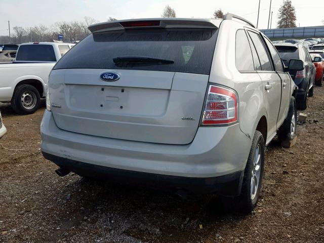 2FMDK38C47BB07312 - 2007 FORD EDGE SEL WHITE photo 4