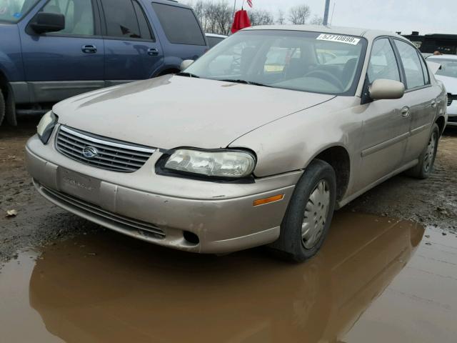1G1ND52M7X6161999 - 1999 CHEVROLET MALIBU TAN photo 2