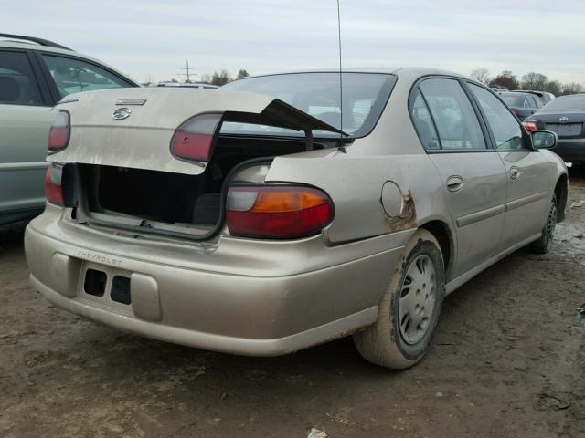 1G1ND52M7X6161999 - 1999 CHEVROLET MALIBU TAN photo 4