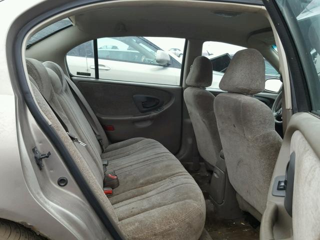1G1ND52M7X6161999 - 1999 CHEVROLET MALIBU TAN photo 6