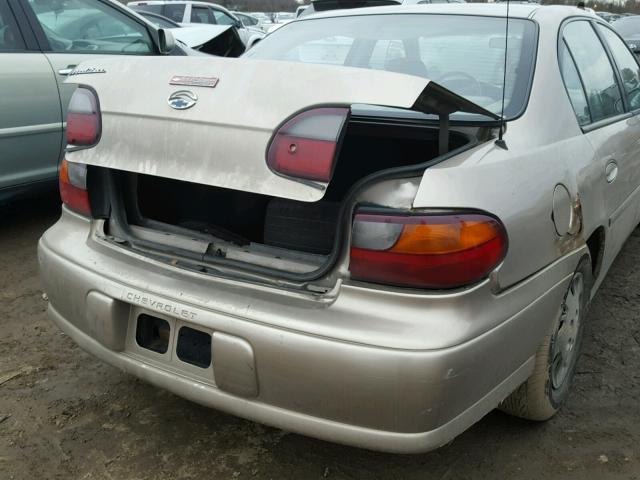 1G1ND52M7X6161999 - 1999 CHEVROLET MALIBU TAN photo 9