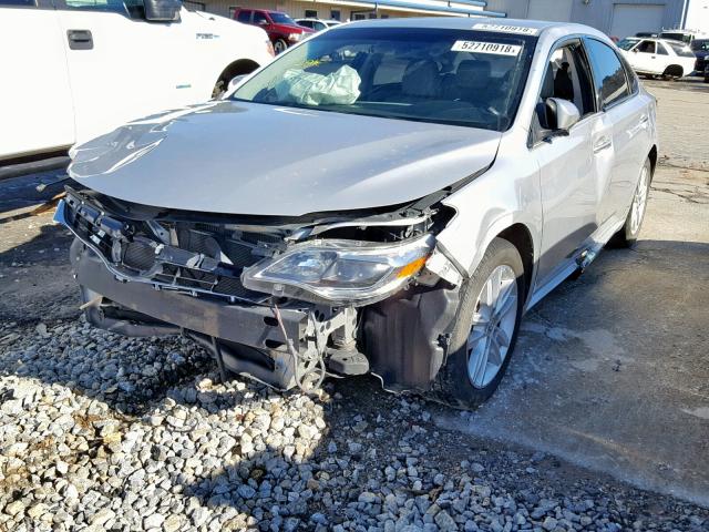 4T1BK1EB8EU133801 - 2014 TOYOTA AVALON BAS SILVER photo 2
