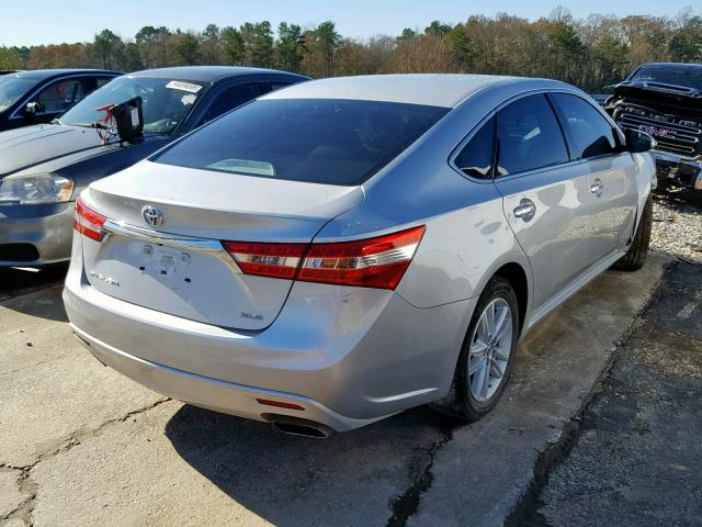 4T1BK1EB8EU133801 - 2014 TOYOTA AVALON BAS SILVER photo 4