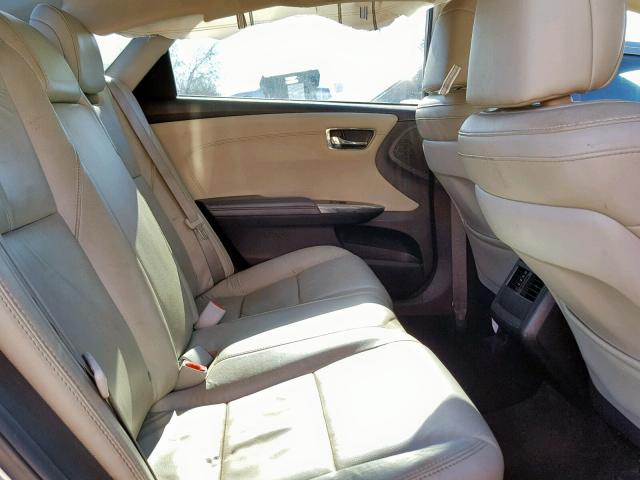 4T1BK1EB8EU133801 - 2014 TOYOTA AVALON BAS SILVER photo 6