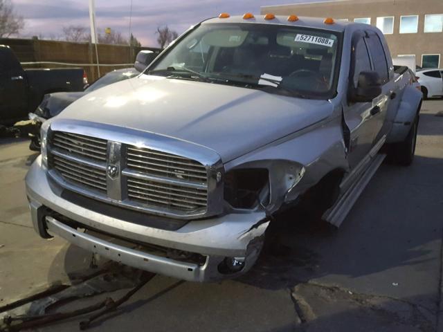 3D3MX49C37G749177 - 2007 DODGE RAM 3500 SILVER photo 9