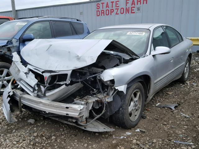 1G2HX54K024191538 - 2002 PONTIAC BONNEVILLE SILVER photo 2